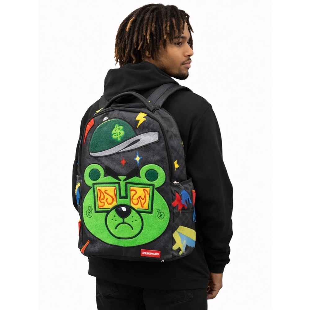 SPRAYGROUND MONEY‎ BEAR MIND OVER MATTER DLXSV BACKPACK